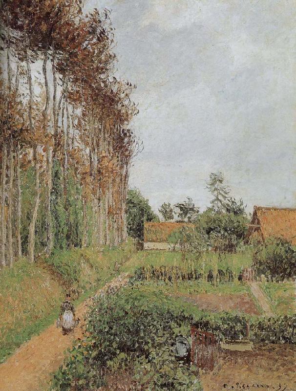Camille Pissarro farms Germany oil painting art